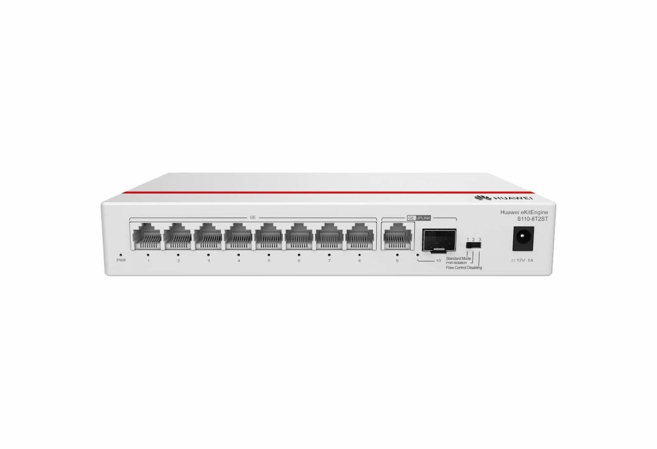 SWITCHES NO ADMINISTRABLES S110-8T2ST de Huawei
