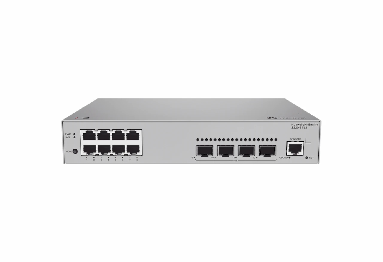 SWITCHES ADMINISTRABLES SERIE L2 S220-8T4S de Huawei